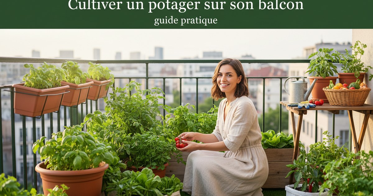 Cultiver un potager sur son balcon : guide pratique