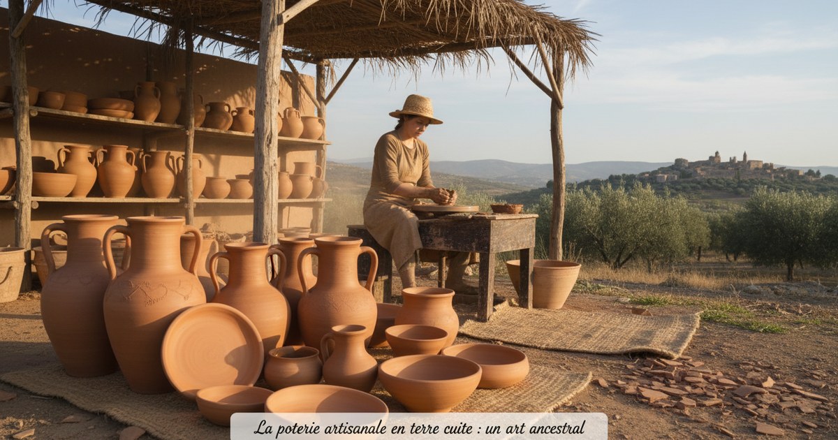 La poterie artisanale en terre cuite : un art ancestral