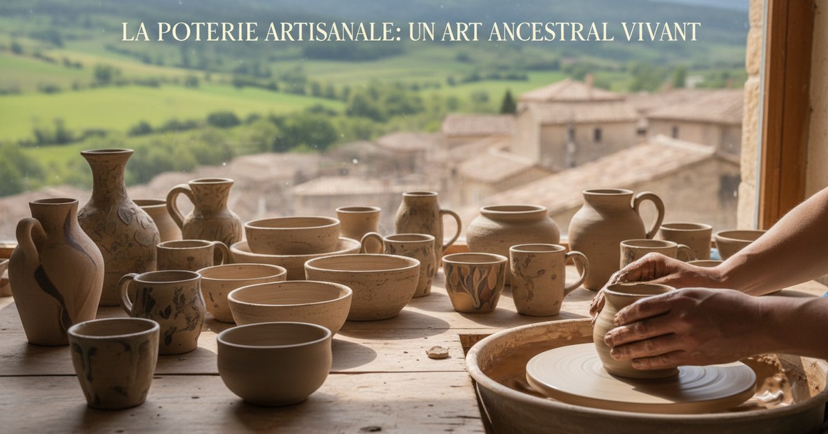 La poterie artisanale : un art ancestral vivant
