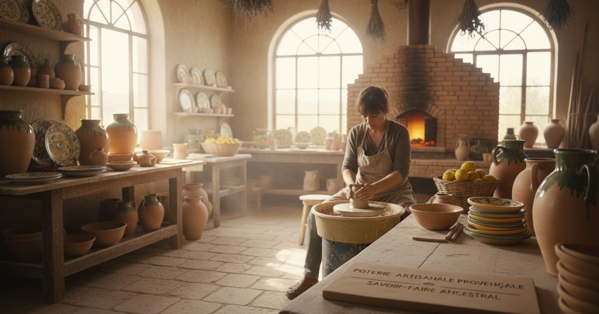 La poterie artisanale provençale, un savoir-faire ancestral
